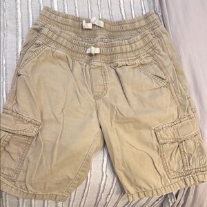 2 pairs Gymboree Tan Cargo Shorts